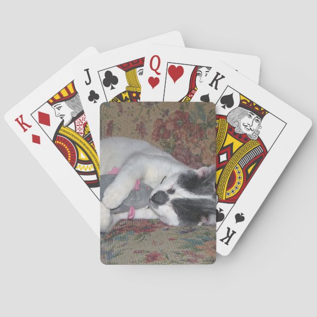 Schlafkitten Spielkarten (Rückseite)
