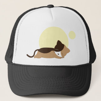 Schlafkitten Truckerkappe