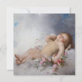 Schlafkreuz (Putto) (von Léon Bazille Perrault) Karte