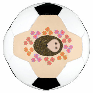 Schlaflosigkeit Igel und Blume Fußball-Ball Fußball