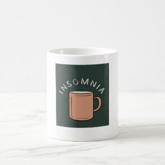 Schlaflosigkeits-Tasse für Kaffeeverrückte Kaffeetasse