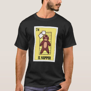 Schlaflotterie Design Mexican Lottery El Napper T-Shirt