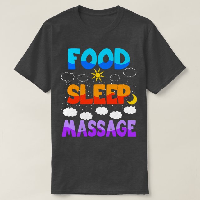 Schlafmassage T-Shirt (Design vorne)