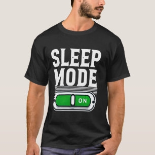 Schlafmodus Ein Lustiges Nickerchen-Shirt Liebe Ni T-Shirt