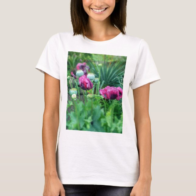 Schlafmohn T-Shirt (Vorderseite)