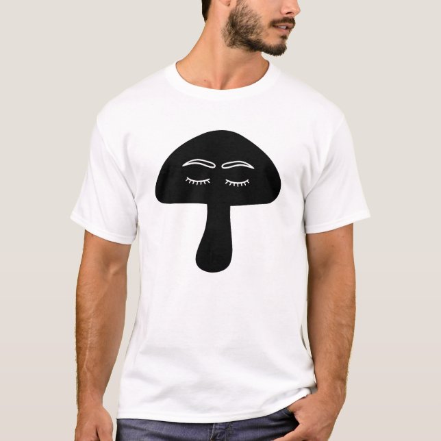 Schlafmushroom-Silhouette T-Shirt (Vorderseite)