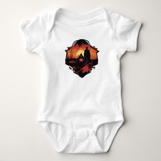 Schlafmützen Baby Strampler (Vorderseite)