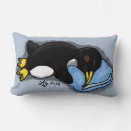 Schlafpinguin-Pillow Lendenkissen