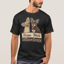 Schlafplätze mit Chihuahuas T-Shirt