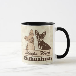 Schlafplätze mit Chihuahuas Tasse
