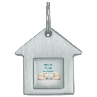 Schlafpolar Bären Twins Baby Dusche Tiermarke