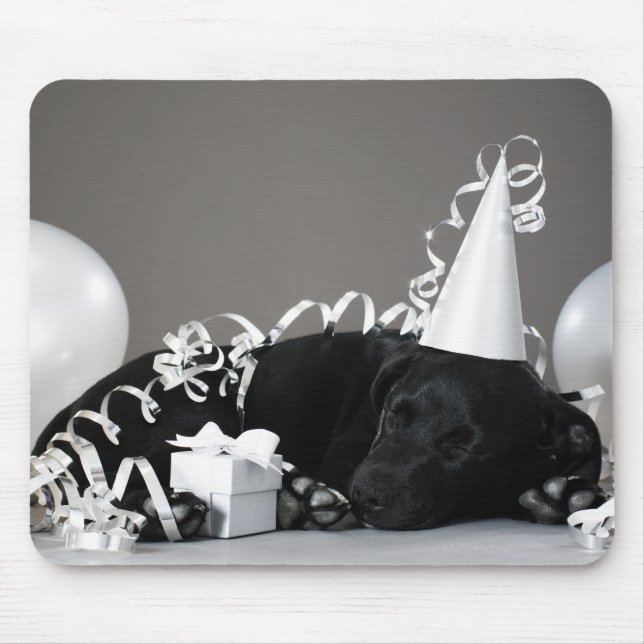 Schlafpuppe im Party Mousepad (Vorne)