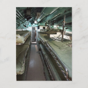 Schlafquartiere Postkarte