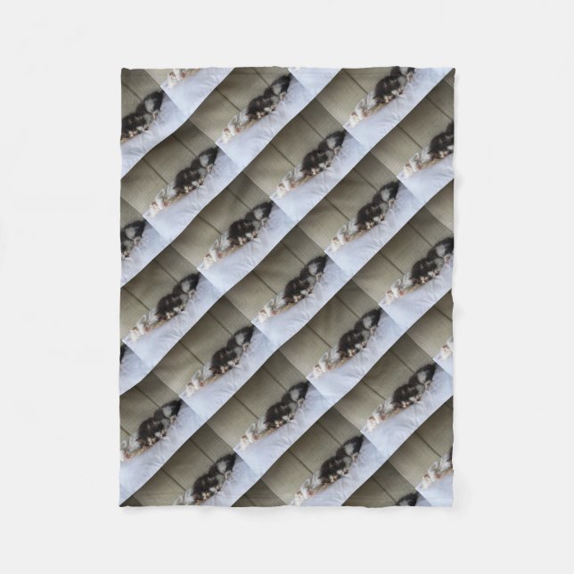 Schlafräume Fleecedecke (Vorderseite)