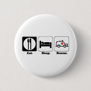 Schlafrettung Button