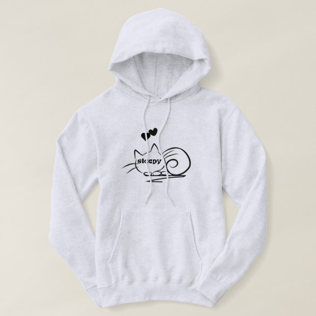 schläfrig hoodie (Design vorne)