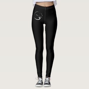 Schläfrige Katzen-Leggings Leggings