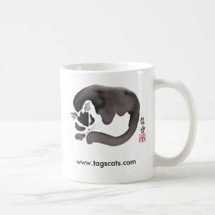 Schläfrige Katzen-Tasse Kaffeetasse