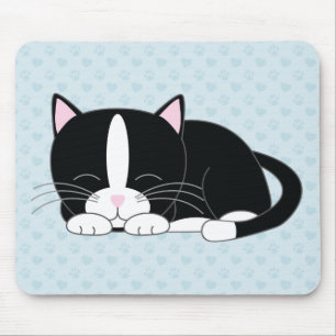 Schläfrige Miezekatze {Smoking} Mousepad