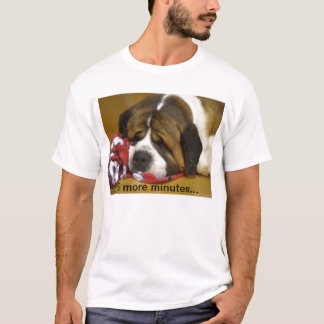Schläfriger Bernhardiner T-Shirt