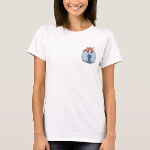Schläfriger Roter Panda T-Shirt