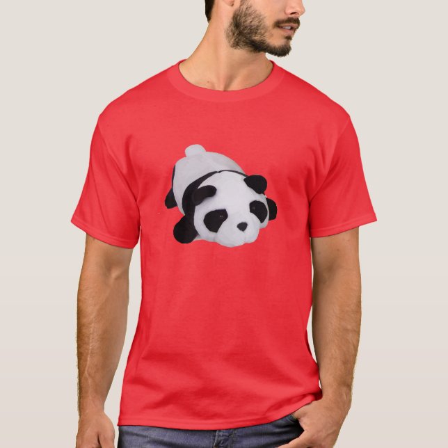 Schläfriges Panda-Shirt T-Shirt (Vorderseite)