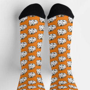 Schläfrigkatzensocken Socken