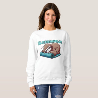 Schlafsaal auf Yoga matt Sweatshirt