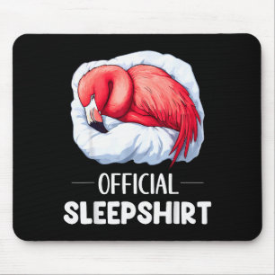 Schlafshirt Schlaf Flamingo Tierliebhaber Pyjama  Mousepad