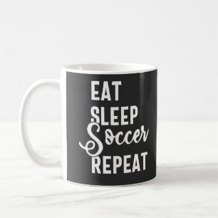 Schlafsoccer wiederholen kaffeetasse