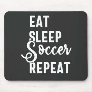 Schlafsoccer wiederholen mousepad