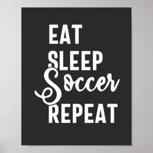 Schlafsoccer wiederholen poster