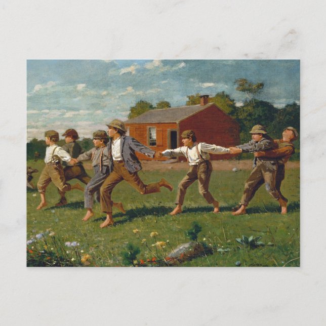 Schläfst die Hüfte | Winslow Homer Postkarte (Vorderseite)