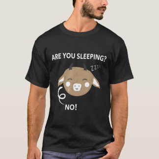 Schläfst du nicht süße Kuh T-Shirt