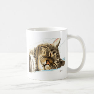 Schlaftablette Kaffeetasse