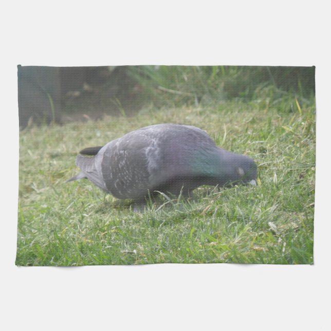 Schlaftaube Küchentuch (Horizontal)