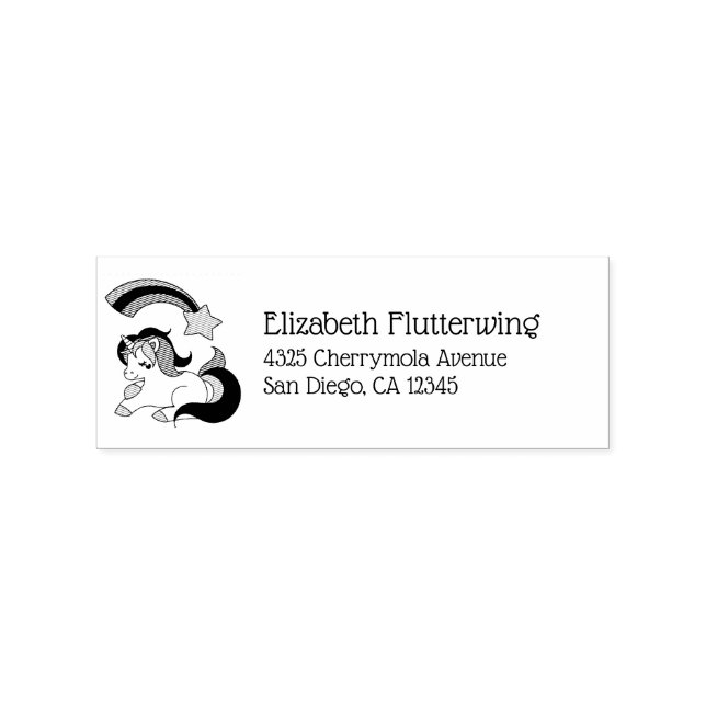 Schlafunkorrektur mit Shooting Star Gummistempel (Prägung)