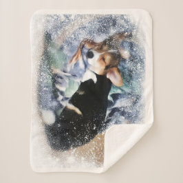 Schlafwalisischer Corgi Sherpadecke