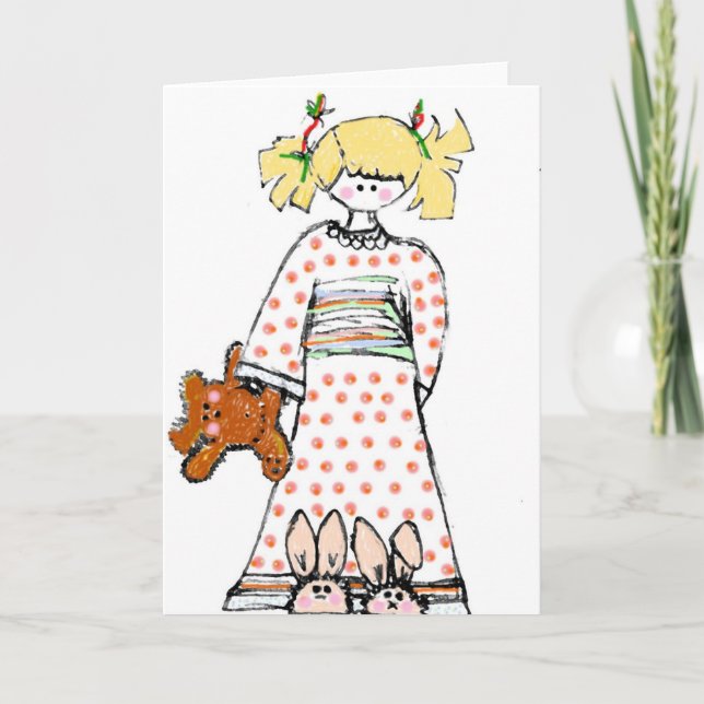 Schlafzeit Karte (Vorderseite)