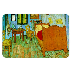 Schlafzimmer in Arles (F484)Van Gogh Fine Art Magnet