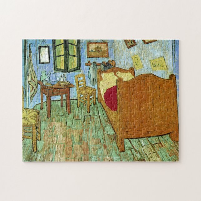 Schlafzimmer in Arles (F484) Van Gogh Fine Art Puzzle (Horizontal)