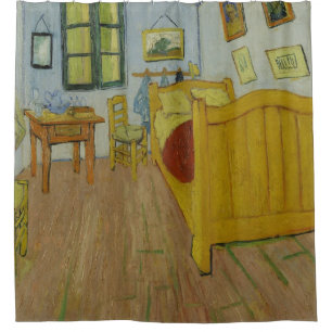 Schlafzimmer in Arles, Ölmalerei, Vincent Van Gogh Duschvorhang