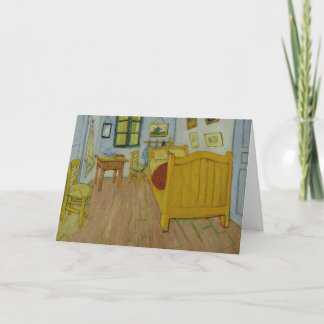 Schlafzimmer in Arles, Ölmalerei, Vincent Van Gogh Karte