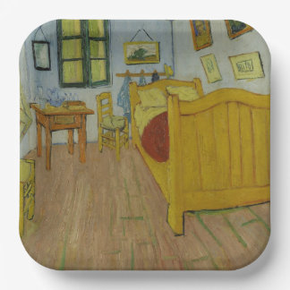 Schlafzimmer in Arles, Ölmalerei, Vincent Van Gogh Pappteller