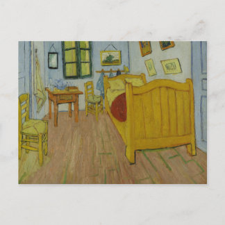 Schlafzimmer in Arles, Ölmalerei, Vincent Van Gogh Postkarte