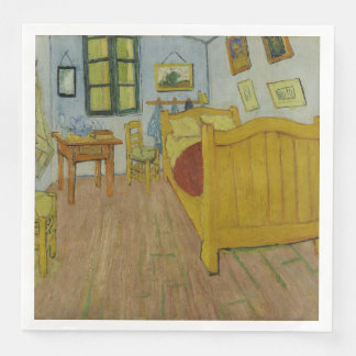 Schlafzimmer in Arles, Ölmalerei, Vincent Van Gogh Serviette