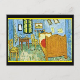 Schlafzimmer in Arles, Van Gogh, Postkarte