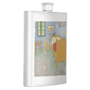 Schlafzimmer in Arles   Van Gogh-Zimmer Flachmann