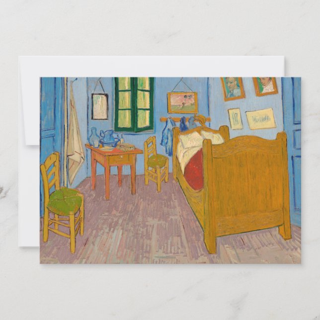 Schlafzimmer in Arles | Vincent van Gogh (Vorderseite)