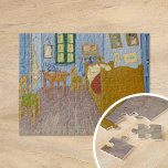 Schlafzimmer in Arles | Vincent van Gogh Puzzle<br><div class="desc">Schlafzimmer in Arles (1889) von Vincent van Gogh ist eine faszinierende Darstellung des einfachen Schlafzimmers des Künstlers in seinem Haus in Arles, Frankreich. Das Gemälde zeichnet sich durch fette, ausdrucksstarke Farben und verzerrte Perspektiven aus, die die emotionale Intimität des Raumes unterstreichen. Die Möbel und die Dekoration - wie z.B. das...</div>